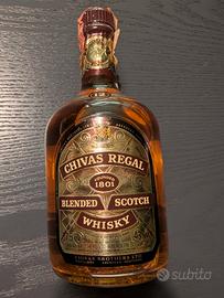 bottiglia wisky chival regal 12 years old 