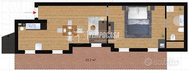 Bilocale ristrutturato