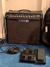 Amplificatore chitarra Line 6 Spider IV 75+Pedalie
