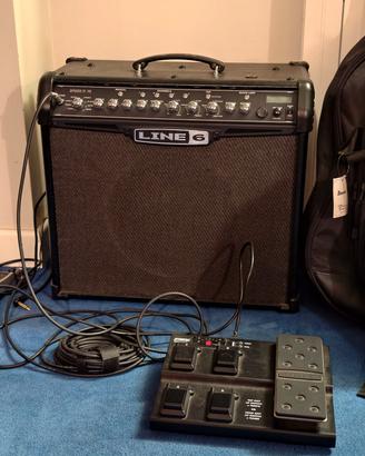 Amplificatore chitarra Line 6 Spider IV 75+Pedalie