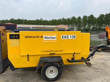 Motocompressore atlas copco xas 136