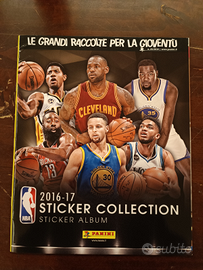 Album vuoto NBA sticker collection panini 2016/17