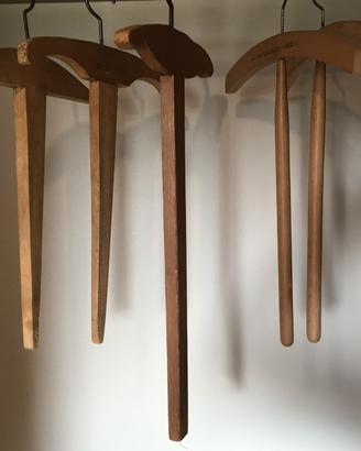 5 Grucce vintage in legno anni 40/50