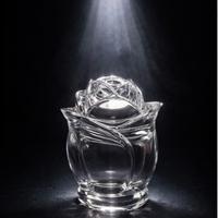 👉 Bocciolo di Rosa in Vetro per Fiamma Votiva – R