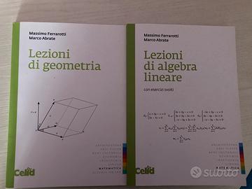Lezioni di geometria e algebra lineare, Ferrarotti