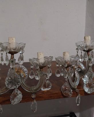 coppia Applique Murano