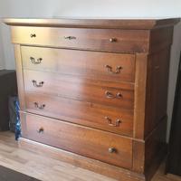 Cassettiera in legno