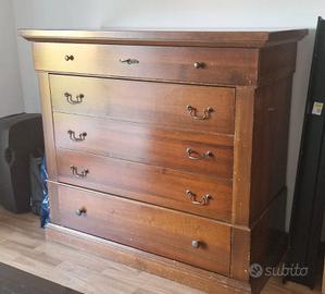 Cassettiera in legno