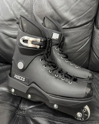 Pattini Aggressive Roces M12 Black - Taglia 44