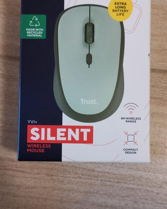 Trust Mouse Wireless Yvi+ Silent *NUOVO*