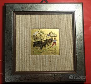 Quadro vintage Ligabue L.C.L.