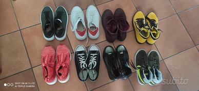 8 paia di scarpe