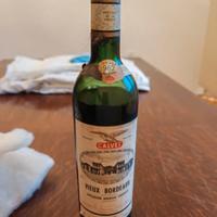 Vino Calvet Bordeaux del 1962.