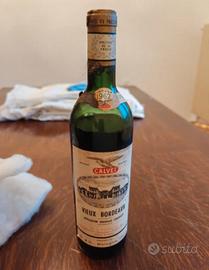 Vino Calvet Bordeaux del 1962.