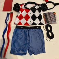 Costume da clown per feste e recite