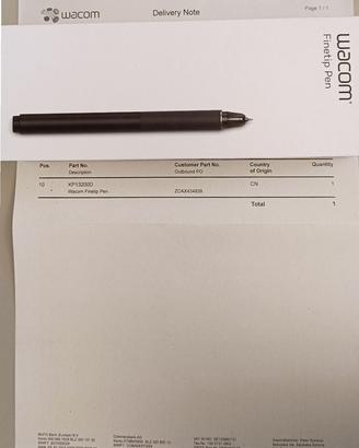 WACOM FINETIP PEN