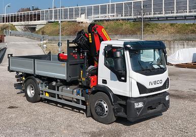 IVECO EUROCARGO 180E32 P, GRU PALFINGER 18502 SH ,