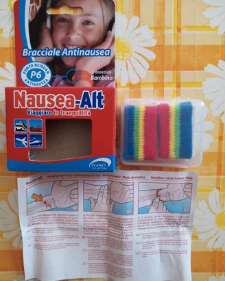 Braccialetti antinausea bambini