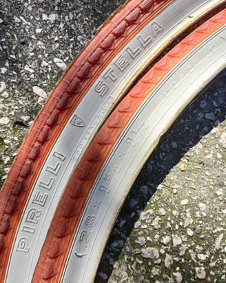 copertoni Pirelli stella 28 NOS bici epoca 