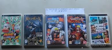 Videogames per play station portatile (PSP)