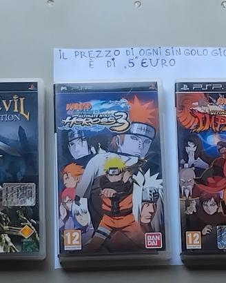 Videogames per play station portatile (PSP)
