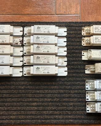 Lotto reattori/ballast neon fluorescenti – vari