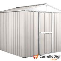 Box deposito lamiera di Acciaio 275x175 bianco