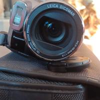 Telecamera Panasonic NV-GS500 con accessori