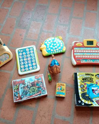 stock giochi vari