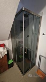 Box doccia con vetro temperato