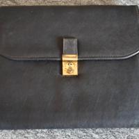 Borsa Portadocumenti Vintage nero per auto epoca