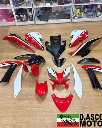 KIT CARENE ROSSO E BIANCO TMAX 560 2022 2024