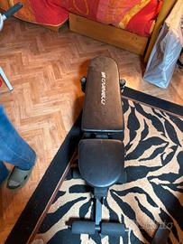  due panche palestra + barra per porta