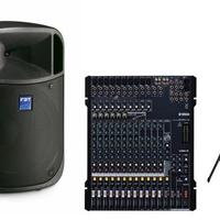 Impianto Audio FBT Jolly 15Ba,Yamaha MG166CXUSB