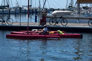 HOBIE MIRAGE ISLAND TANDEM KAYAK ROSSO