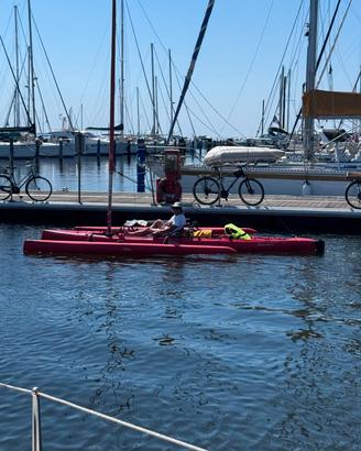 HOBIE MIRAGE ISLAND TANDEM KAYAK ROSSO