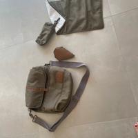 Borsa verde capiente comoda della joolz