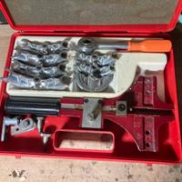 Set piegatubi curvatubi manuale a cricchetto