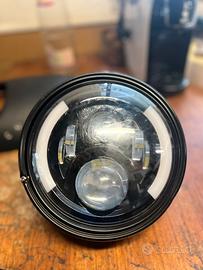 Faro a led + frecce a goccia+cupolinoDUCATIMONSTER