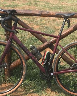 Bici gravel uomo Triban GRVL 520 SUBCOMPACT Tg L