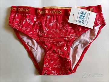 Slip bambino ENRICO COVERI rosso taglia 5 / 6 anni