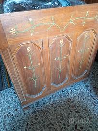 letto a una piazza vintage