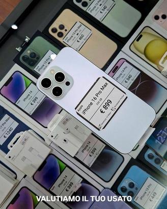 IPHONE 16 PRO MAX 256GB bianco