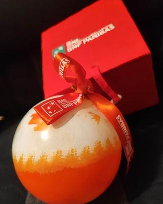 Sfera/palla di Natale collezione BNL 2024 maxi