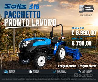 Trattore solis s16 18 hp
