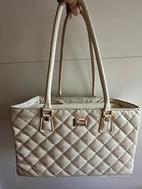 Borsa/trasportino elegante percani piccolu/gatti