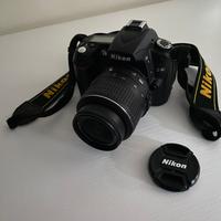 Nikon D90 con nikor Af 18-55 e Af  55-200 + zaino