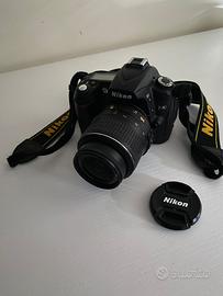 Nikon D90 con nikor Af 18-55 e Af  55-200 + zaino