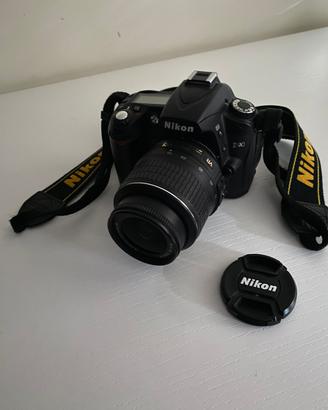 Nikon D90 con nikor Af 18-55 e Af  55-200 + zaino