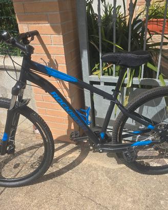 Bici Mtb Rockrider ST 120 nero- azzurro 27,5" 